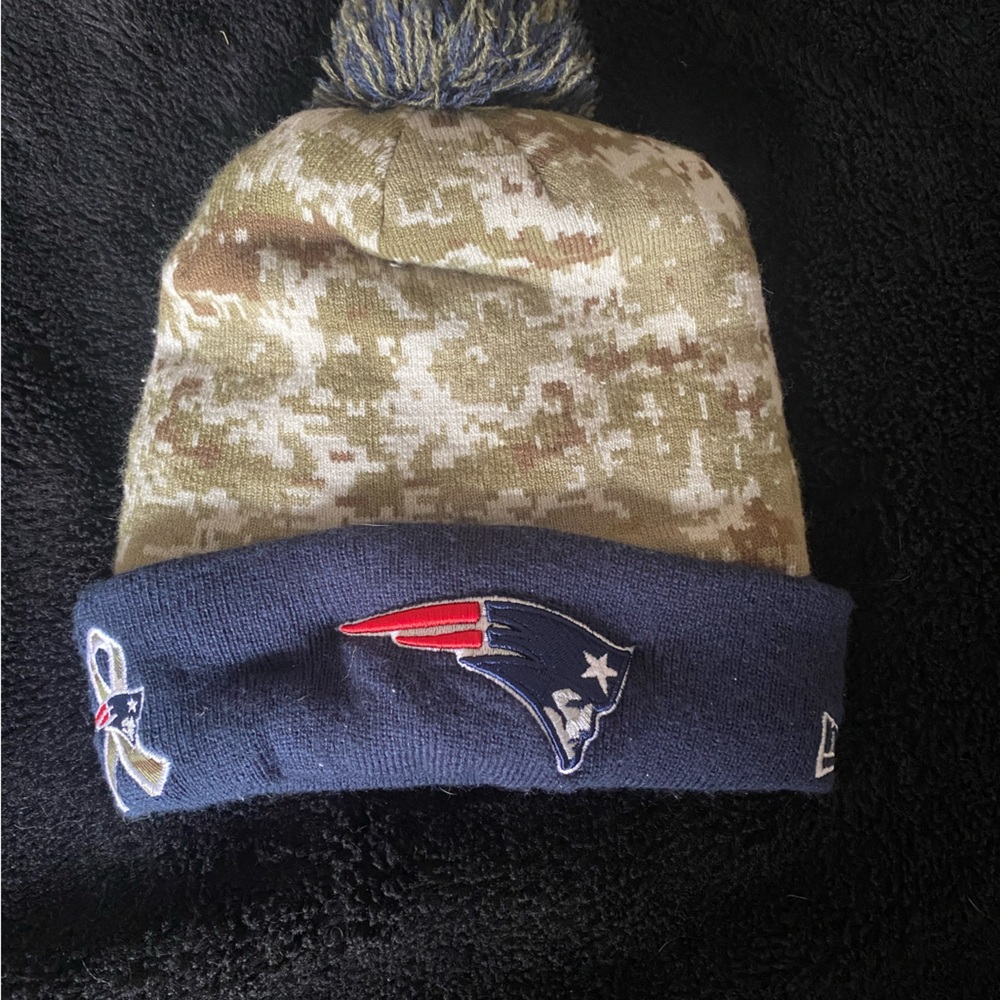 New England Patriots Military Beanie, New Era